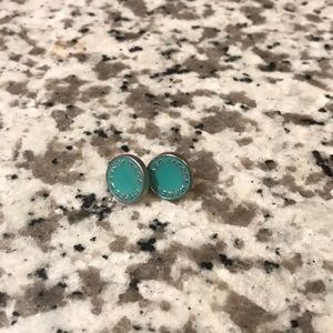 Marc Jacobs Teal Earrings